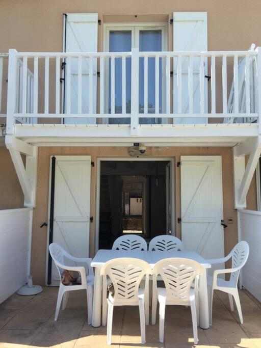 앙글레 T3 En Duplex Avec Grande Piscine 아파트 외부 사진